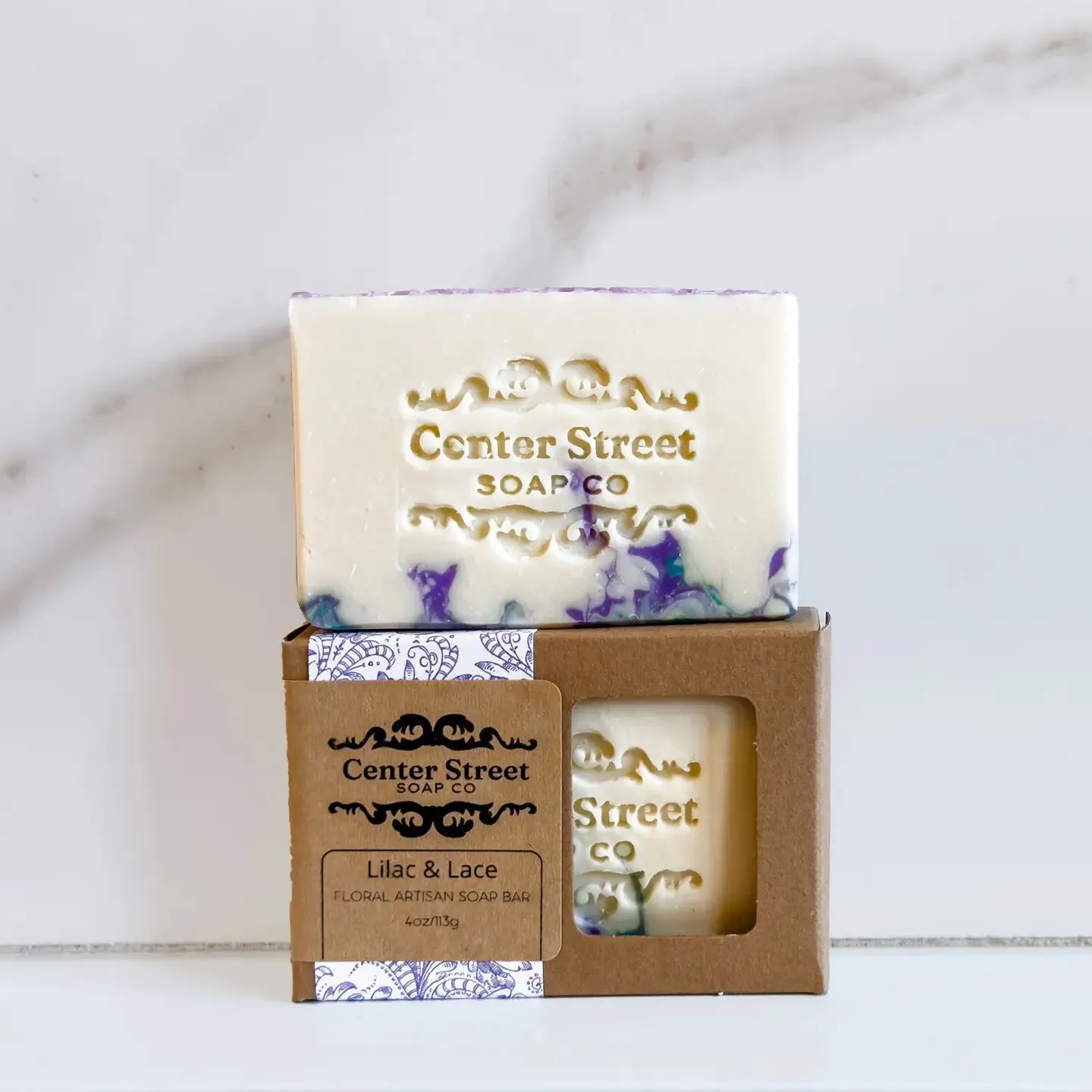 Lilac & Lace Handmade Soap Bar