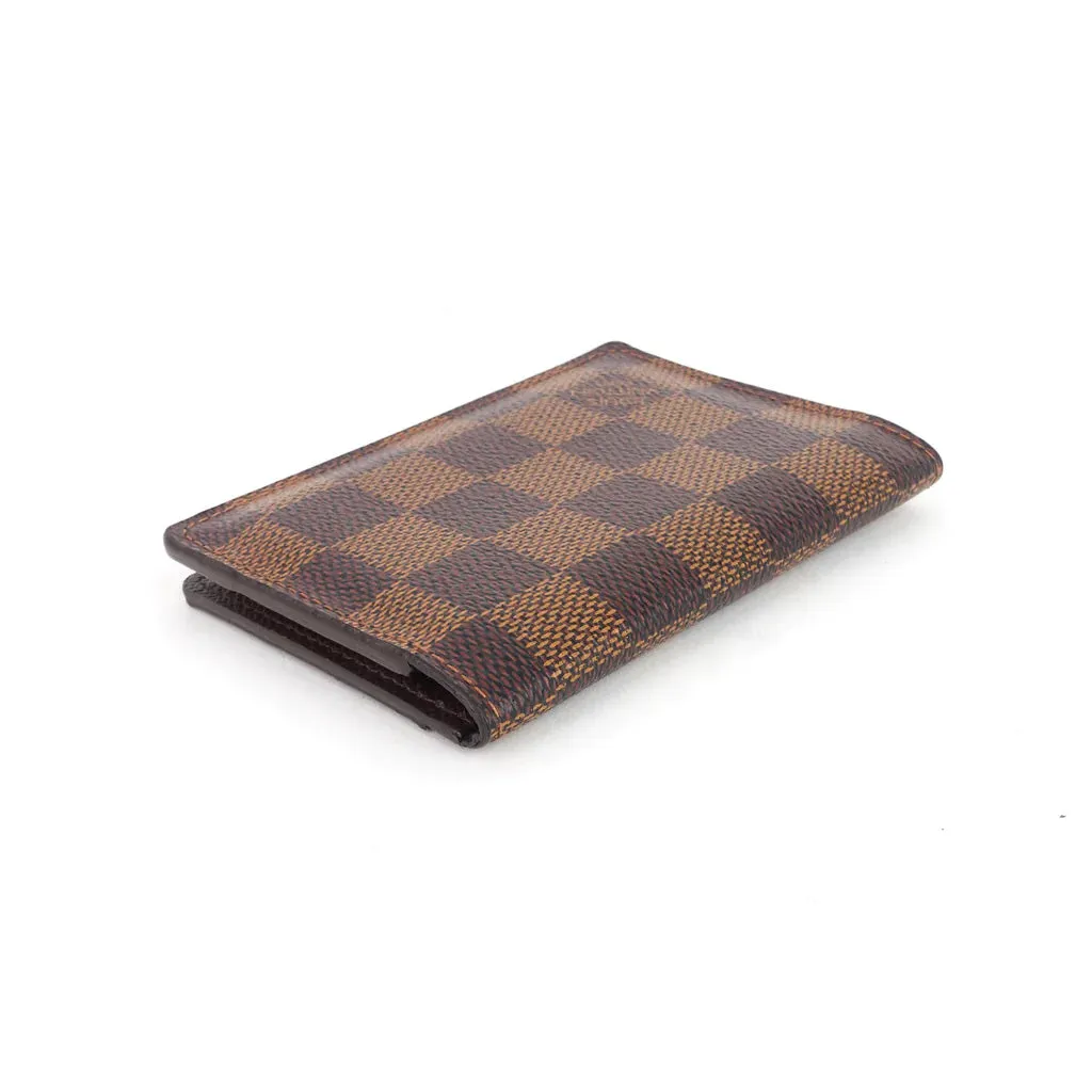 Louis Vuitton Brown Damier Ebene Coated Canvas Pocket Organizer