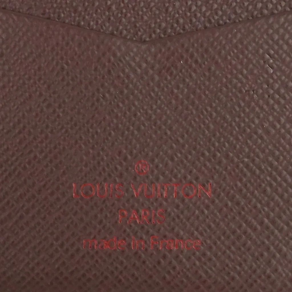 Louis Vuitton Brown Damier Ebene Coated Canvas Pocket Organizer