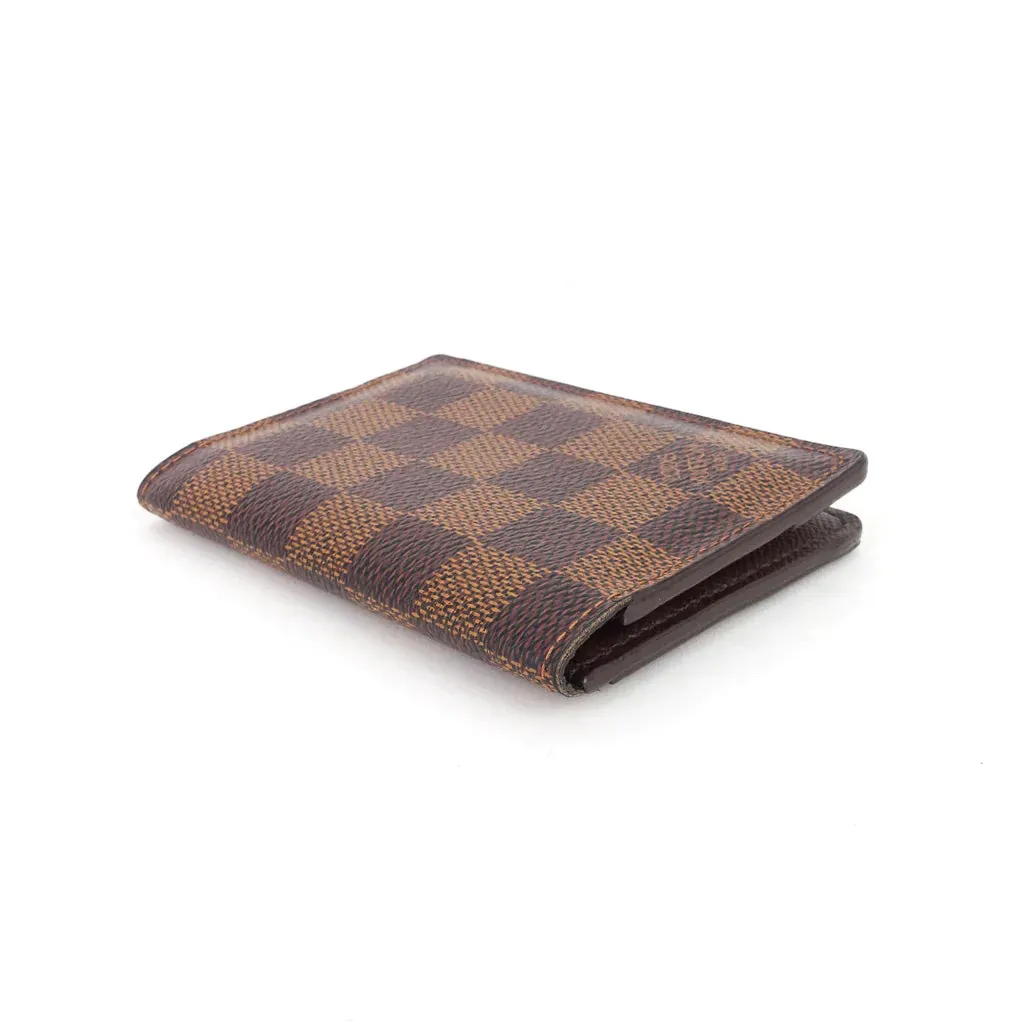 Louis Vuitton Brown Damier Ebene Coated Canvas Pocket Organizer