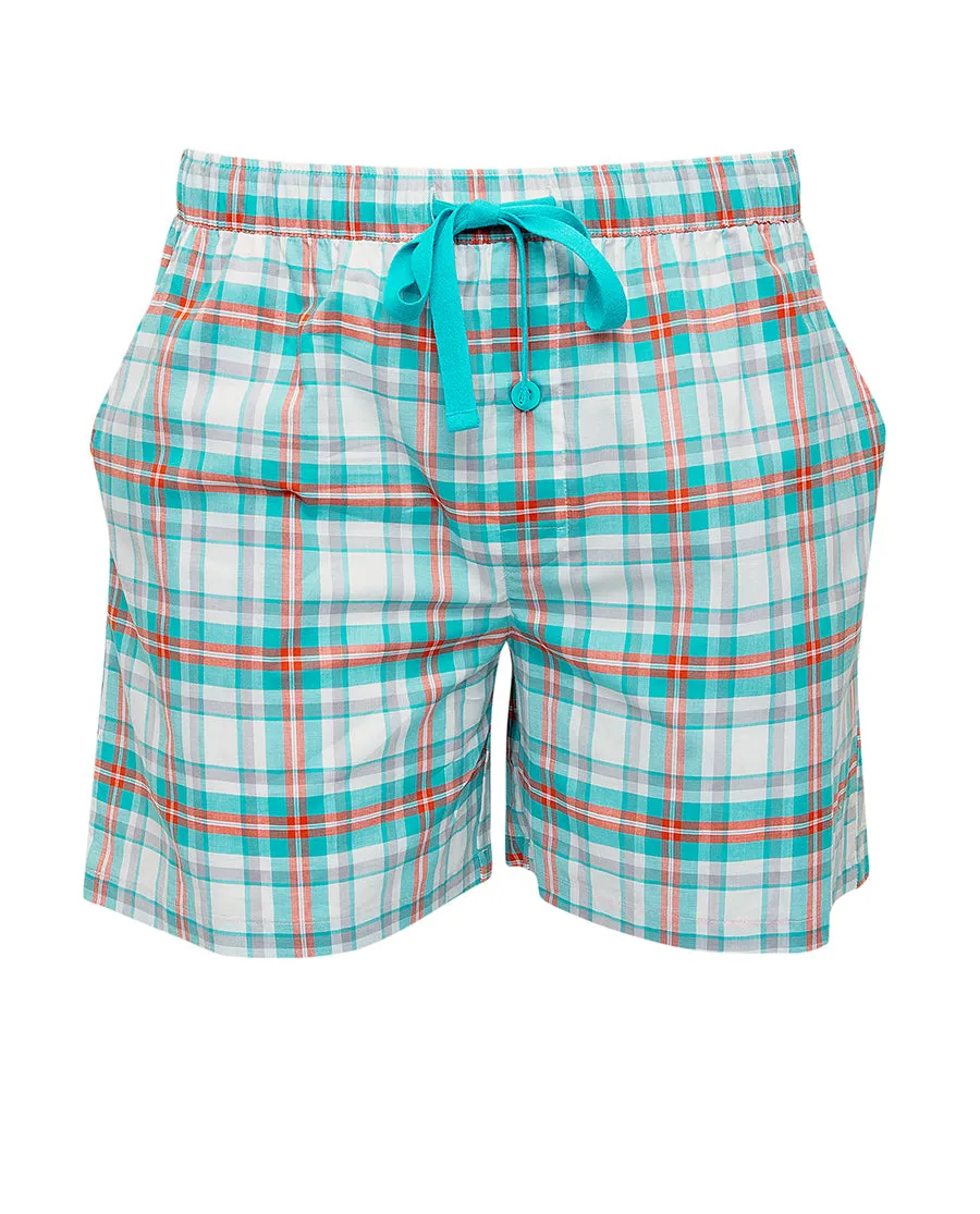 Luca Check Shorts