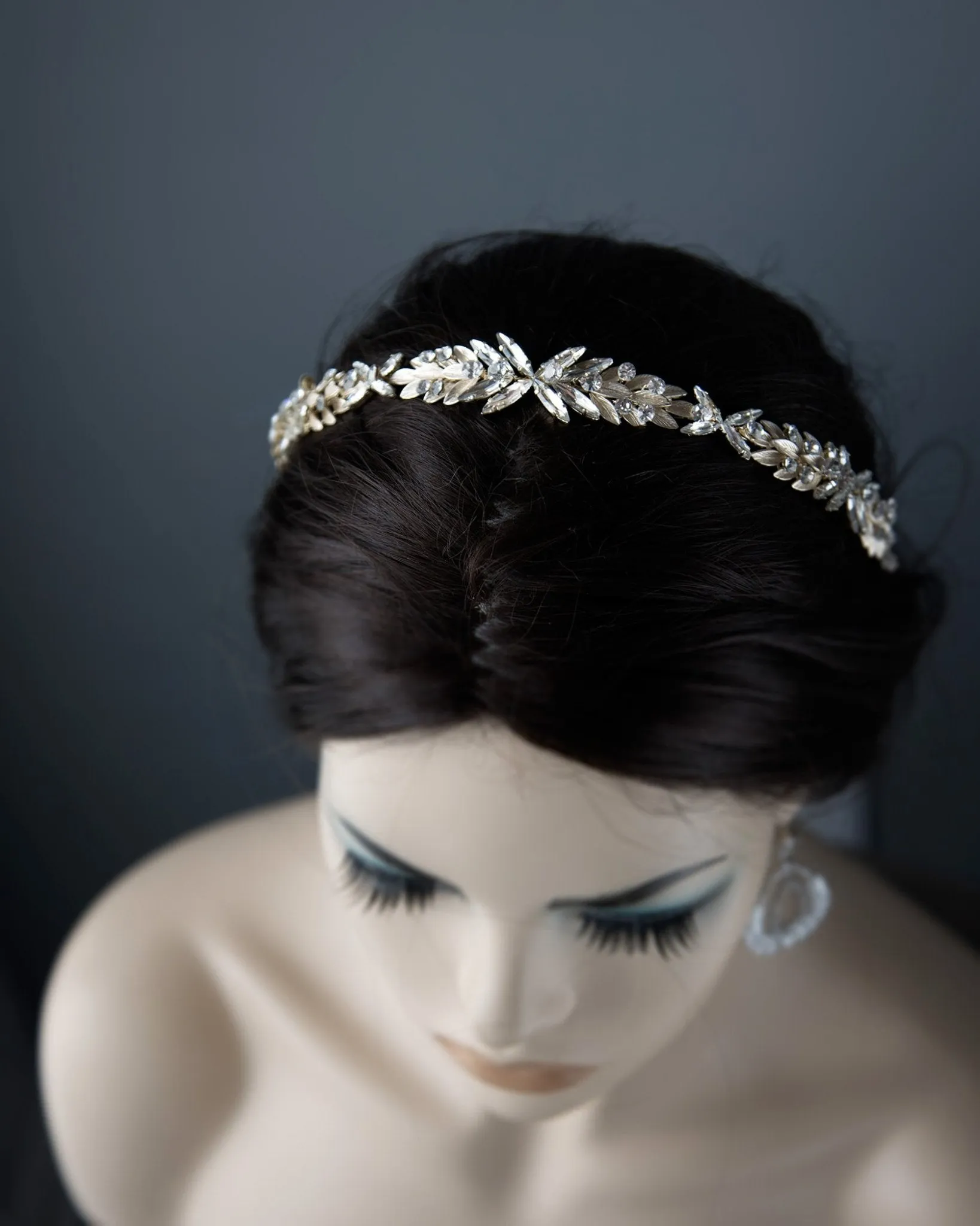 Marquise Leaves Wedding Headband