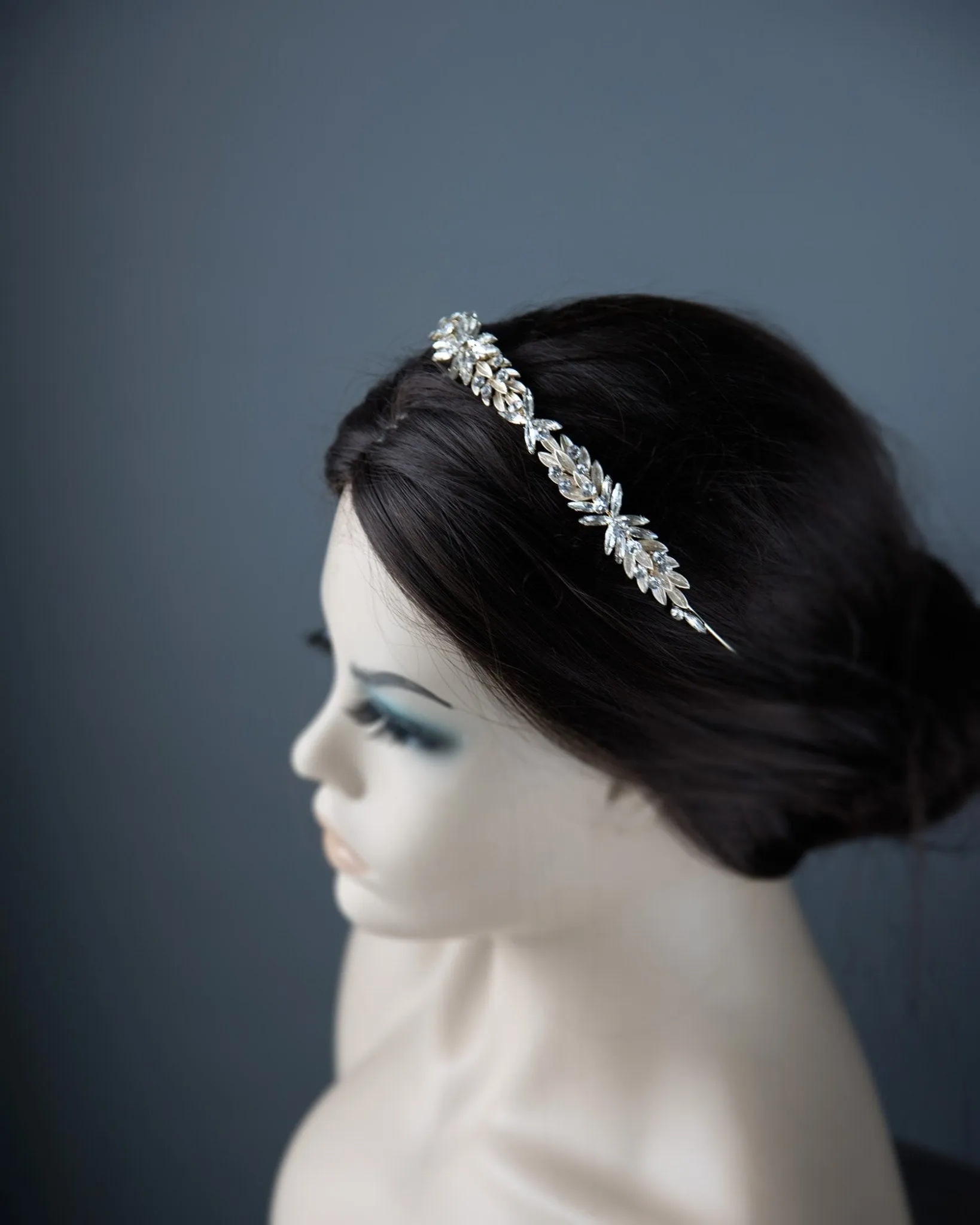 Marquise Leaves Wedding Headband