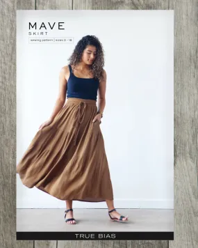 Mave Skirt | Sz 0-18 | Sewing Pattern by True Bias