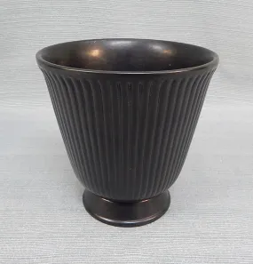 MCM Wedgwood Black Ravenstone Vase