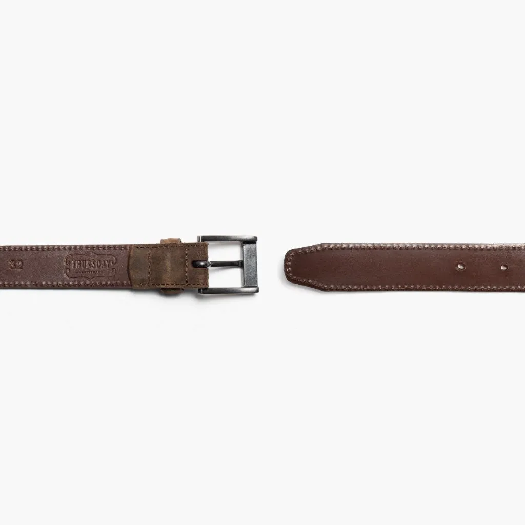 Men's Classic Leather Belt | Mocha