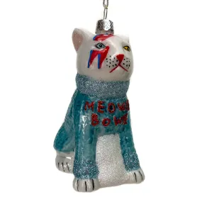 Meowie Bowie Ornament