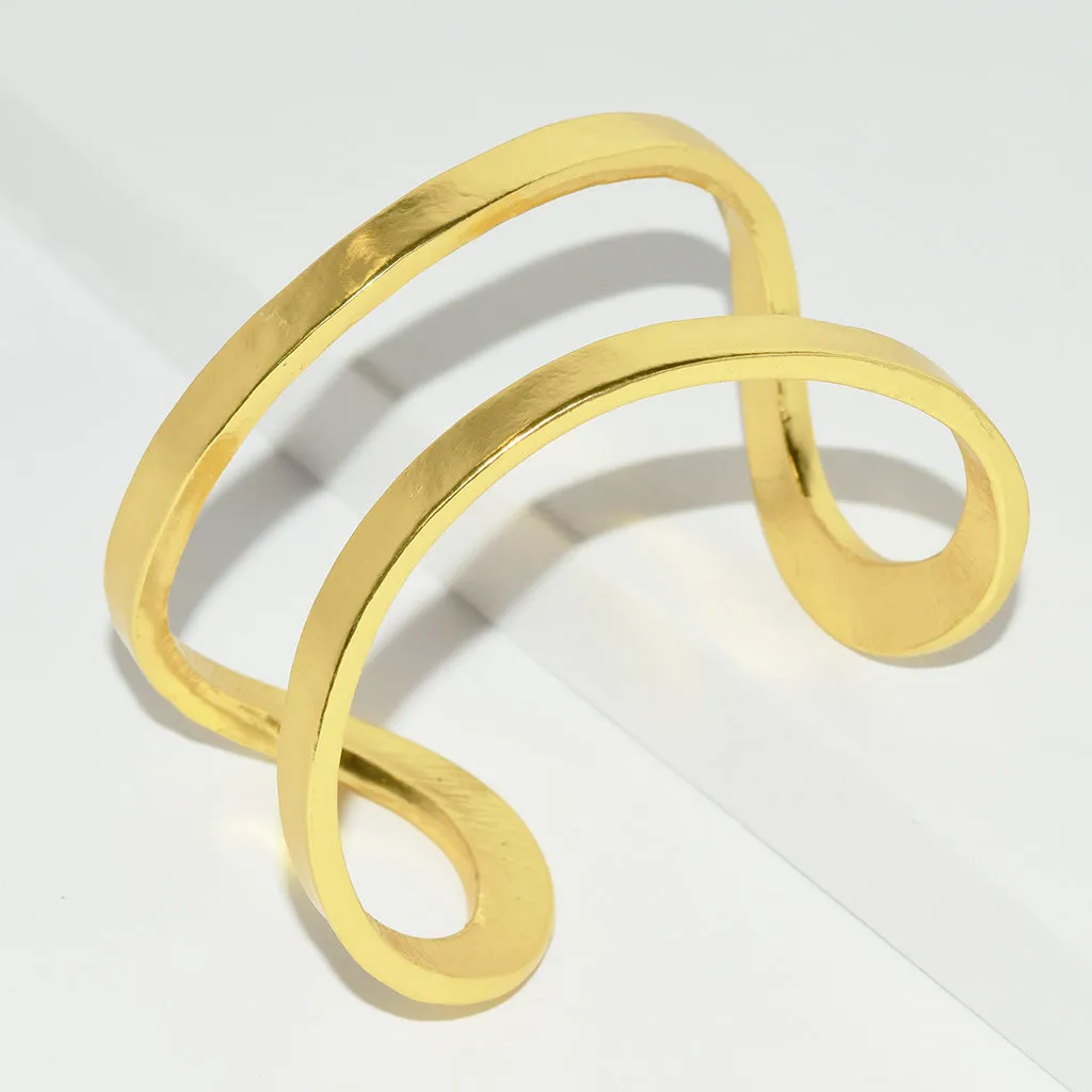 Minimalist split cuff Bracelet