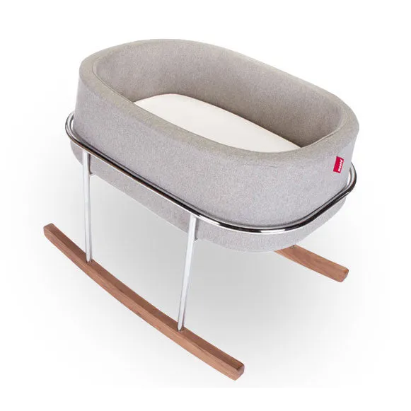 MONTE Rockwell Bassinet - Performance Heathered Fabrics