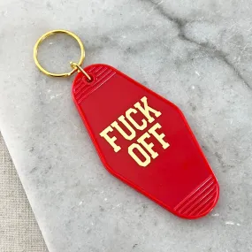 Motel Keychain - F*ck Off