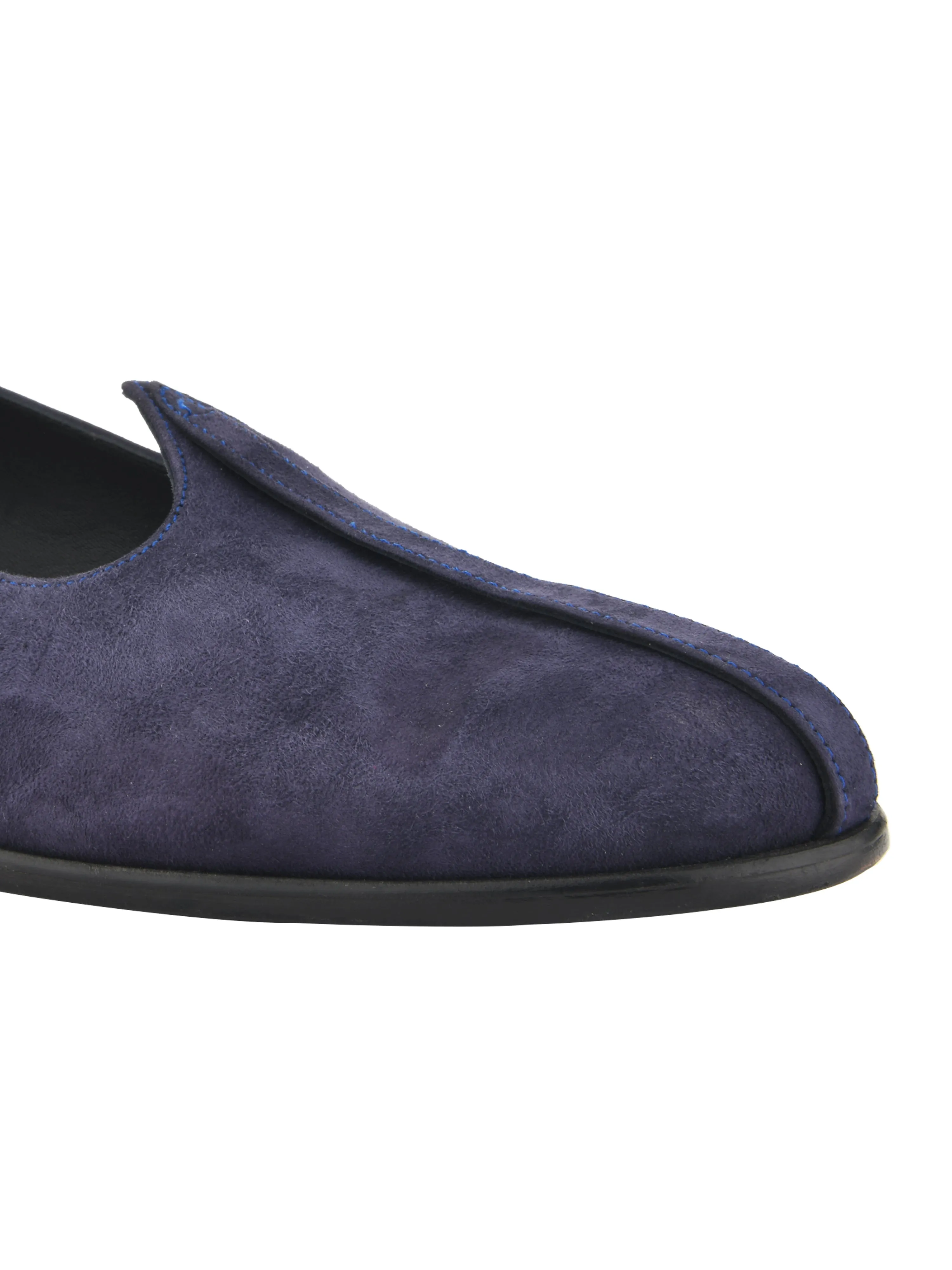 Navy Blue Mojri For Men