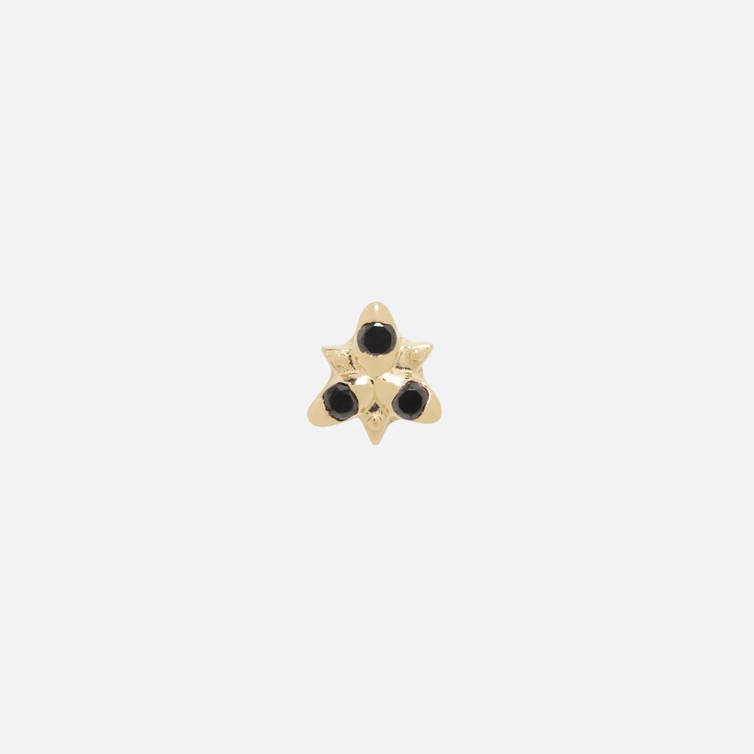 Neo - 14K YELLOW - Black Diamond