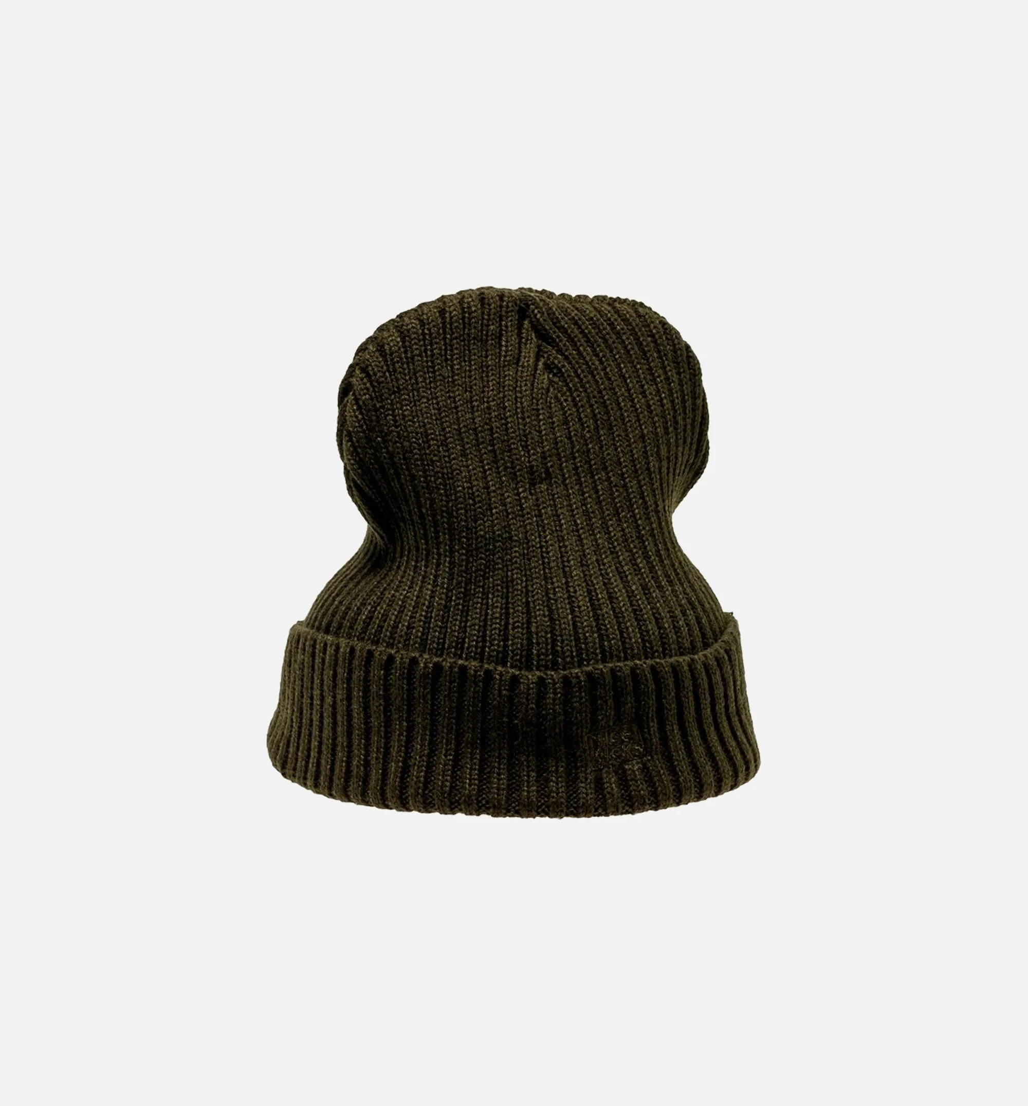 Nice Kicks Box Logo Beanie - Olive Green