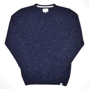 Norse Projects - Sigfred Heavy Boucle Sweater - Navy