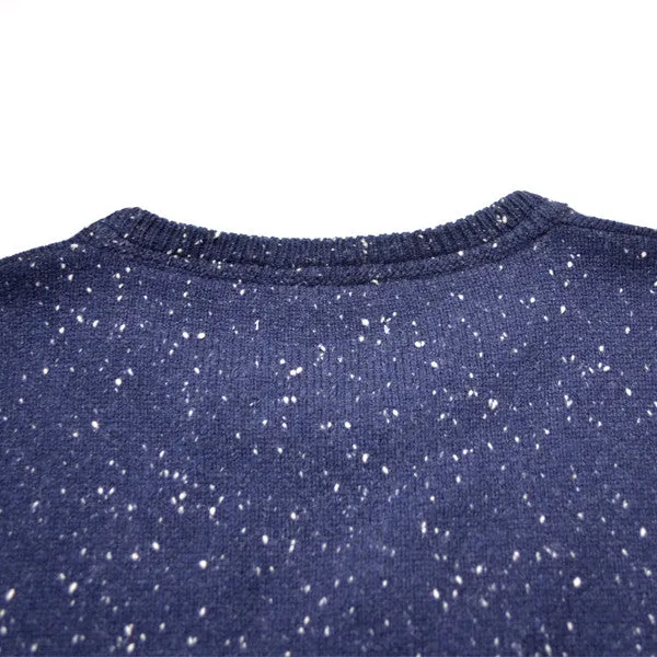 Norse Projects - Sigfred Heavy Boucle Sweater - Navy