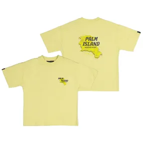 Nukutavake Palm Island T-Shirt_Yellow 6076-47