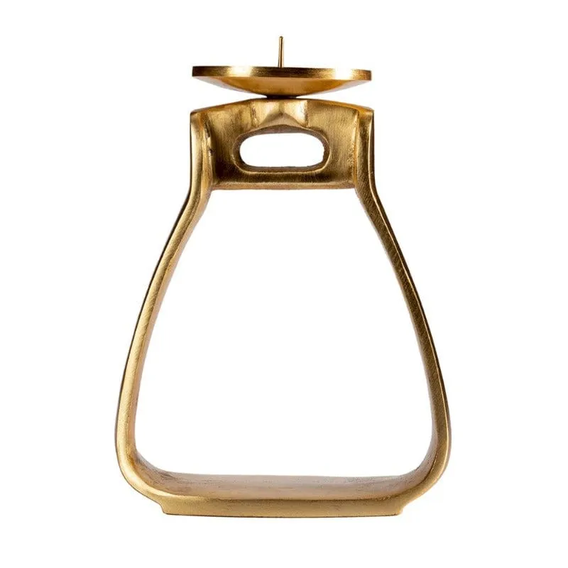 Oxbow Candle Holder Brass (GFT1218)