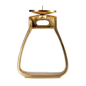 Oxbow Candle Holder Brass (GFT1218)