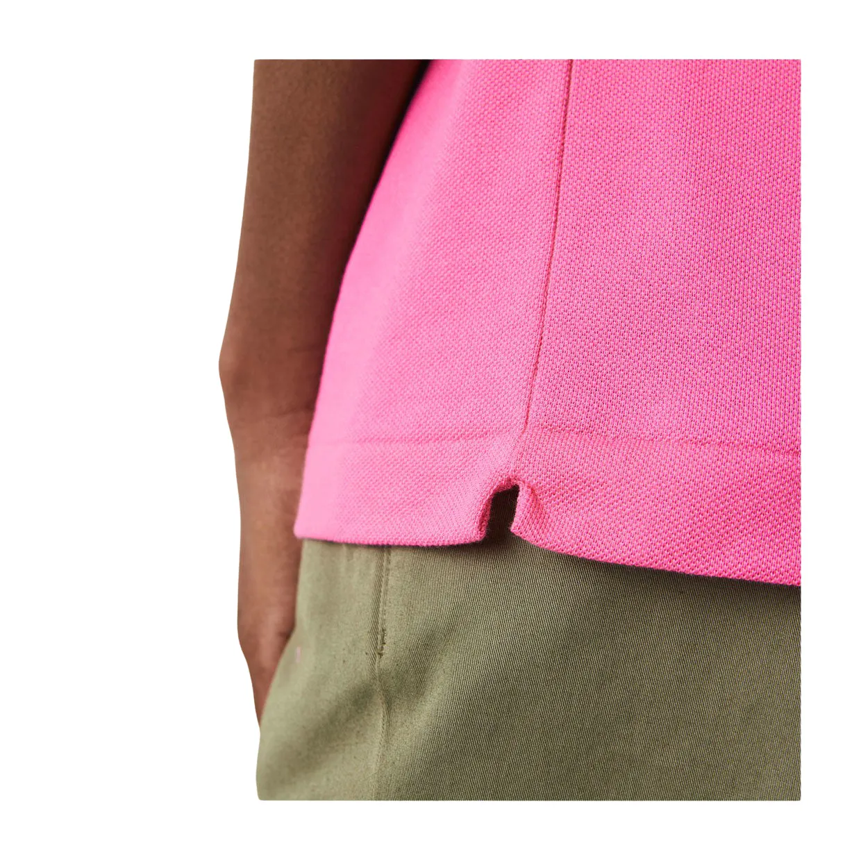 Polo Lacoste Classic Fit Rosa