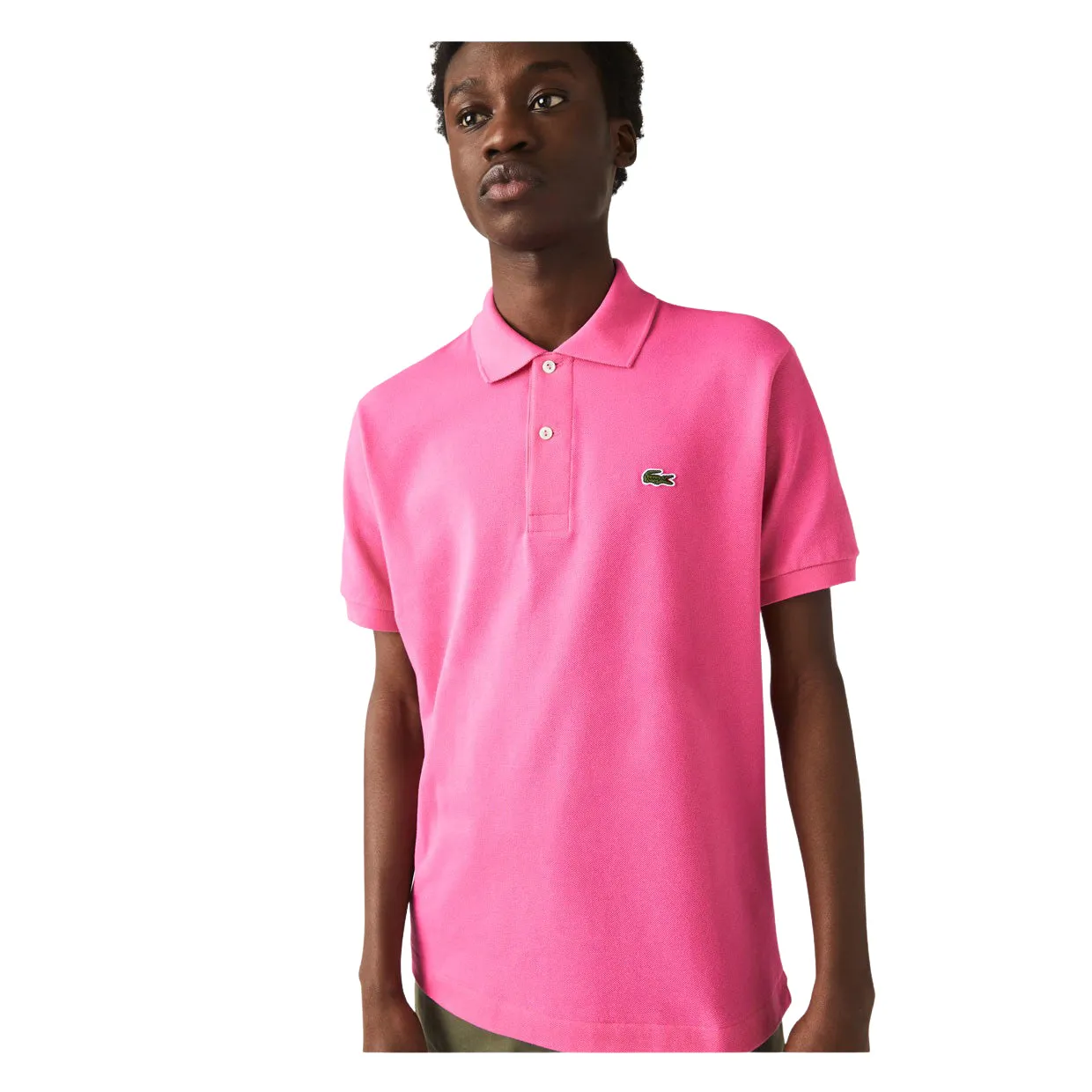 Polo Lacoste Classic Fit Rosa