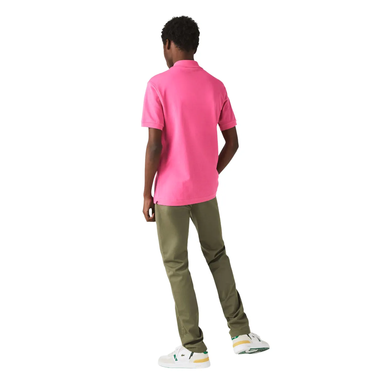 Polo Lacoste Classic Fit Rosa