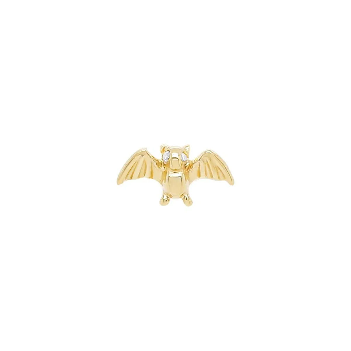 Porter Lyons 14k Mini Bat Stud Earring