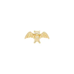 Porter Lyons 14k Mini Bat Stud Earring