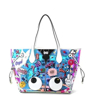 PVC Holographic Beach Tote