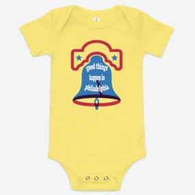 "Good Things Happen in Philadelphia" Baby Onesie