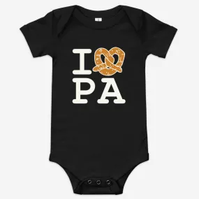 "I Pretzel PA" Baby Onesie