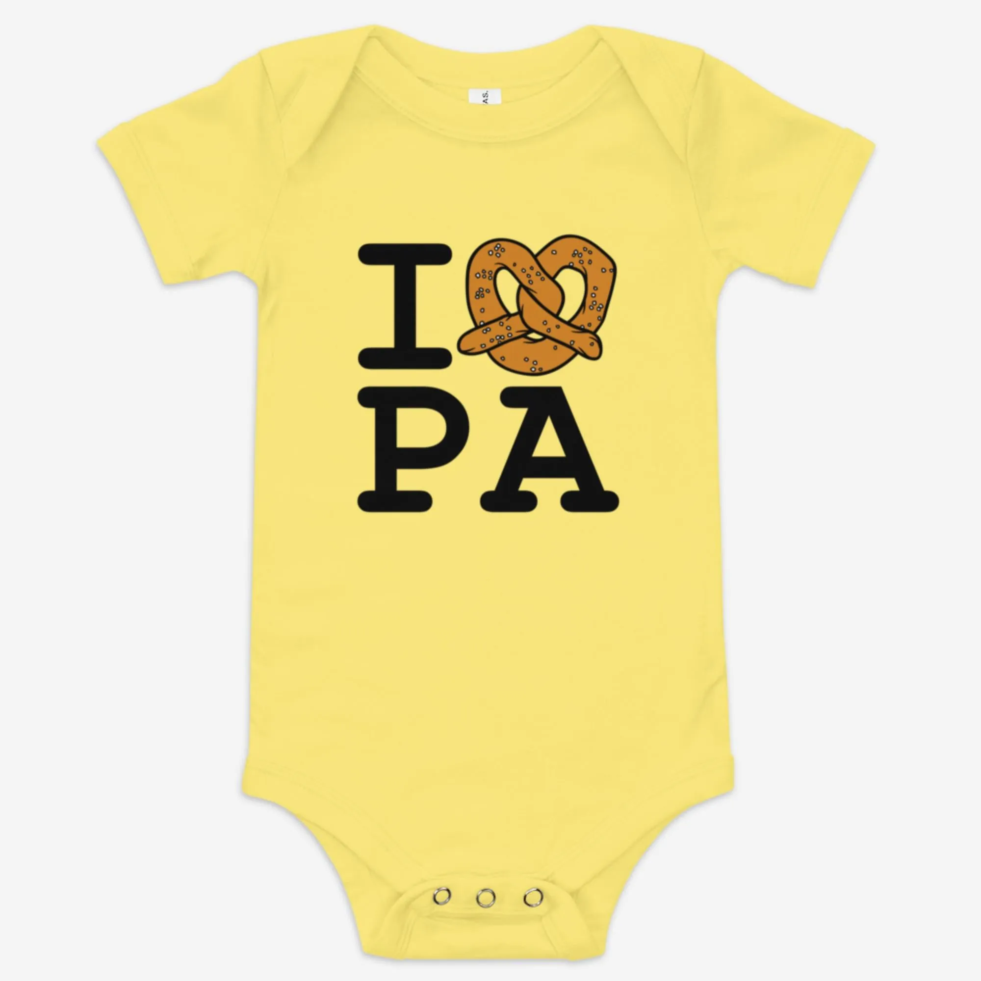 "I Pretzel PA" Baby Onesie