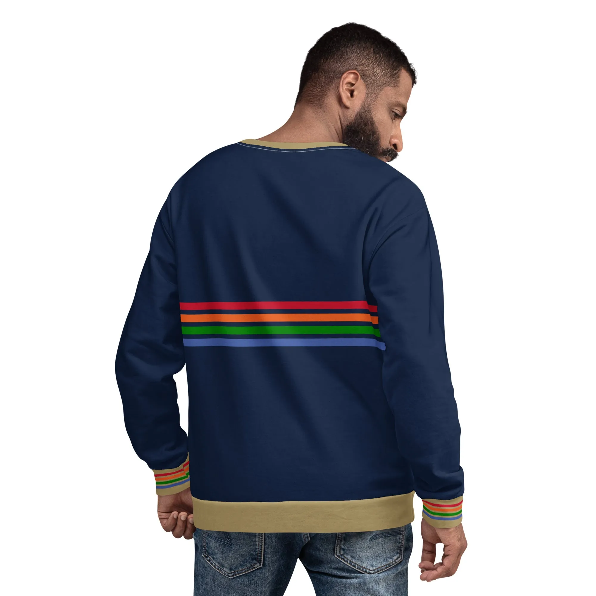 "Phillygoat Spectrum Vibes" All-Over Sweatshirt