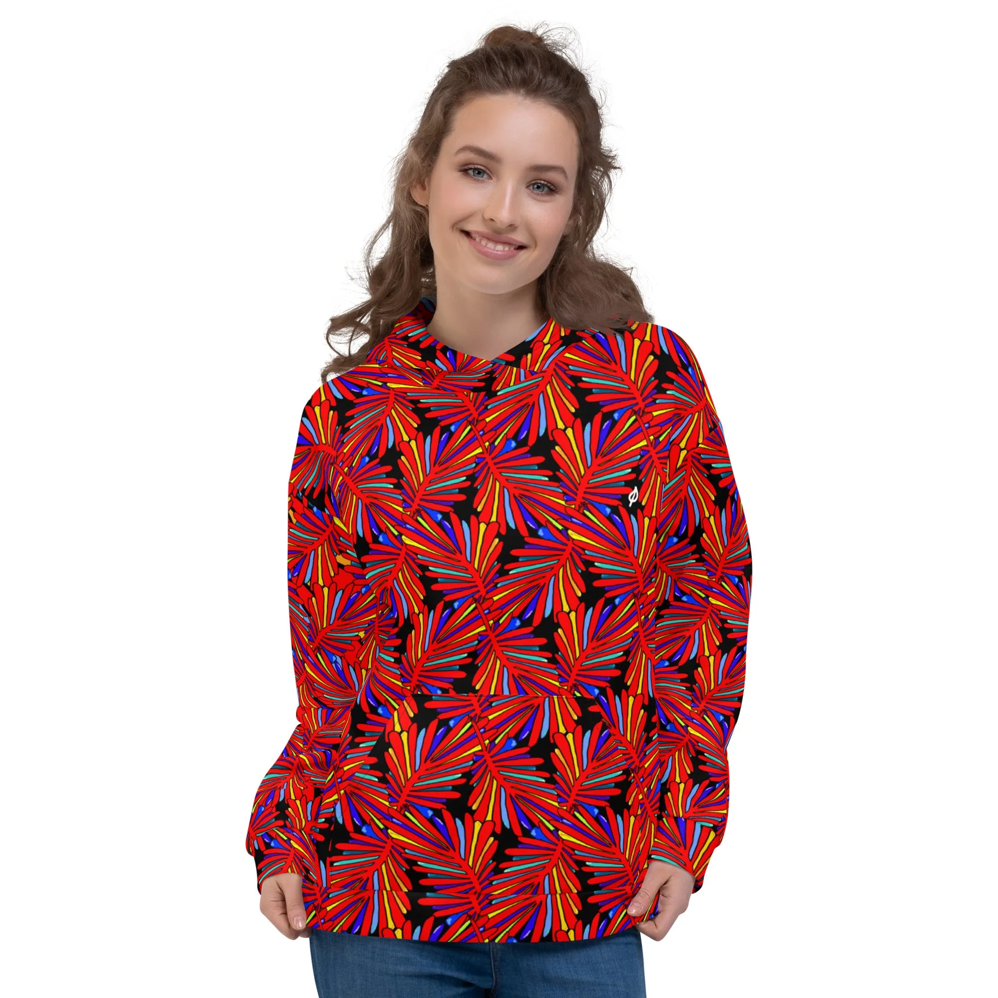 Red Leaf Recycled Hoodie