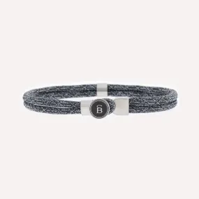 Riptide Rope Bracelet Antraciet