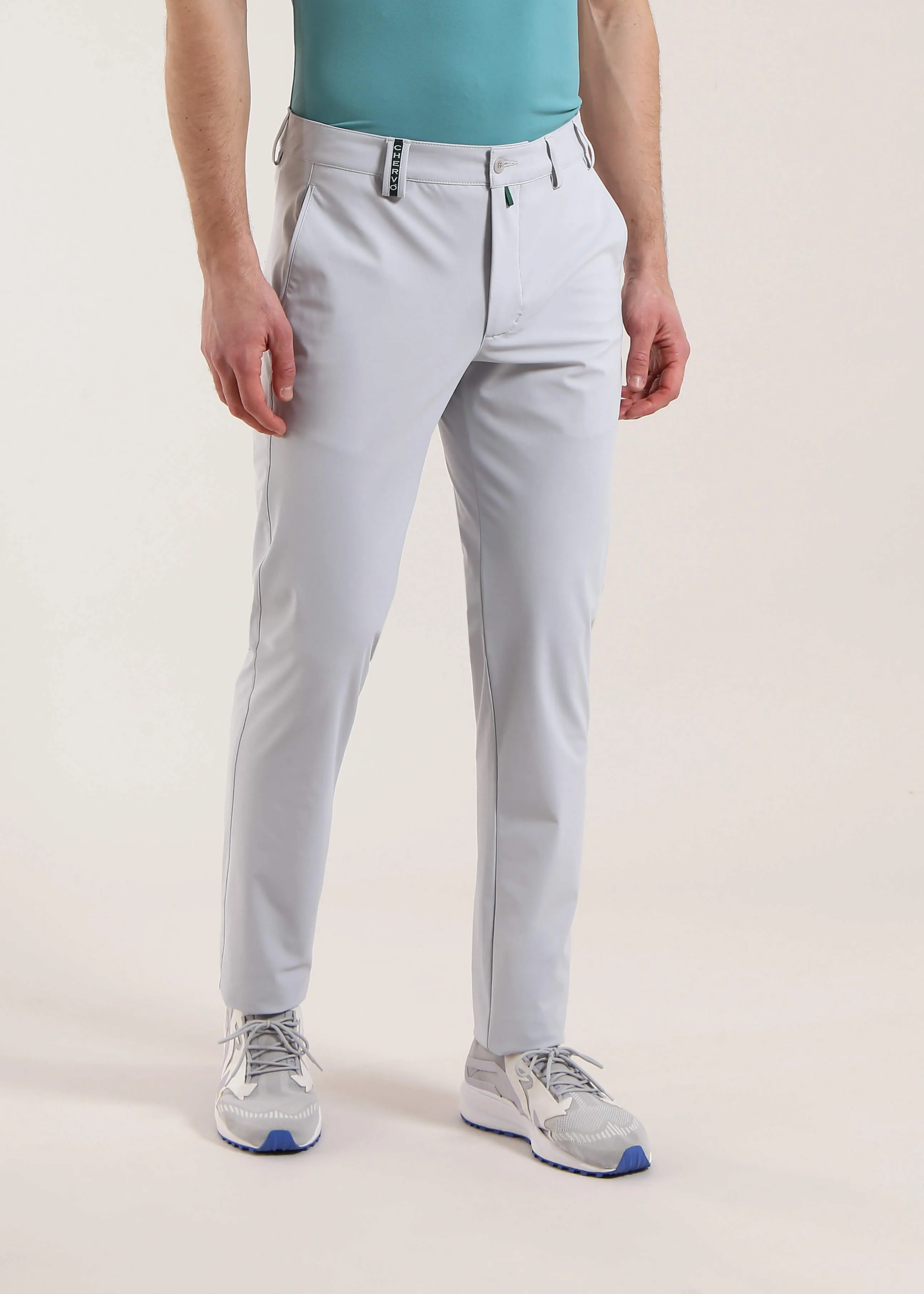 SASSETTO | FOUR WAY STRETCH WELT POCKET TROUSERS