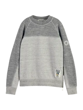 Scotch & Soda Boys Color Blocked Sweatshirt _Grey 167584-0606