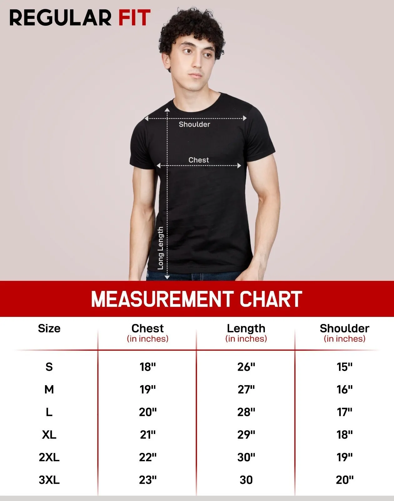 Solid Round Neck Half Sleeve T-shirt