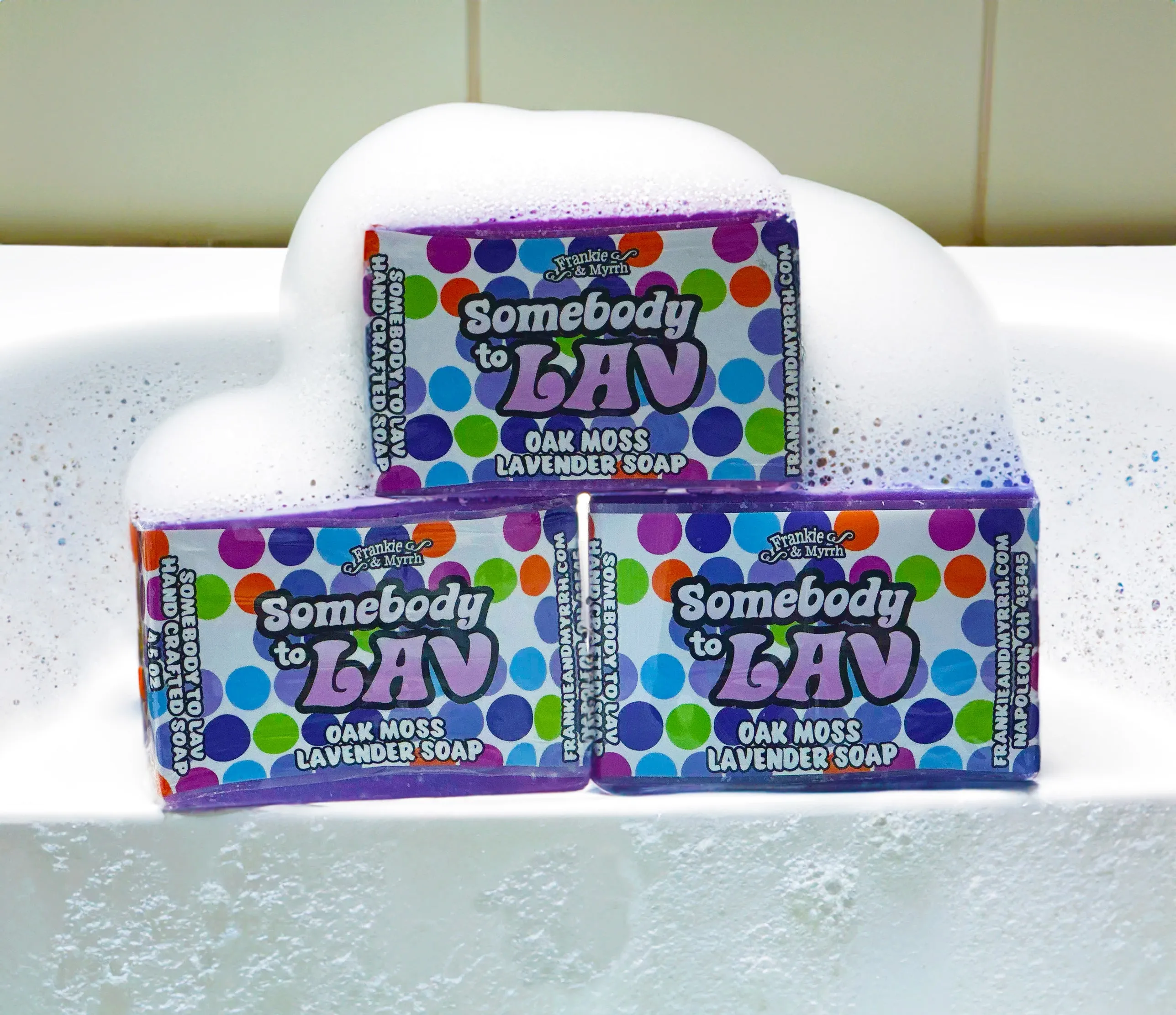 Somebody to Lav Soap | Lavender Oak Moss Bar