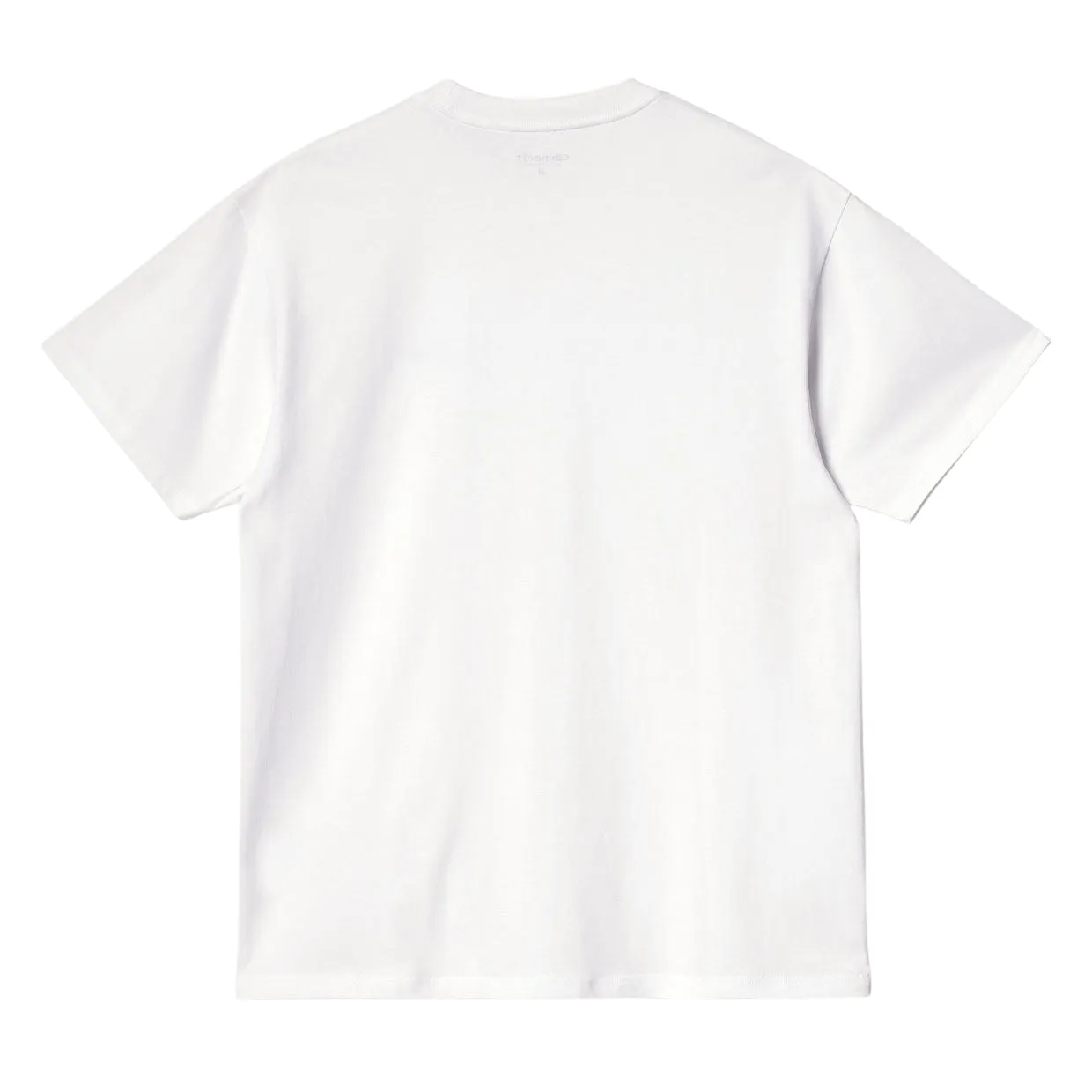 T-shirt Uomo Carhartt WIP S/S Script Embroidery Bianco