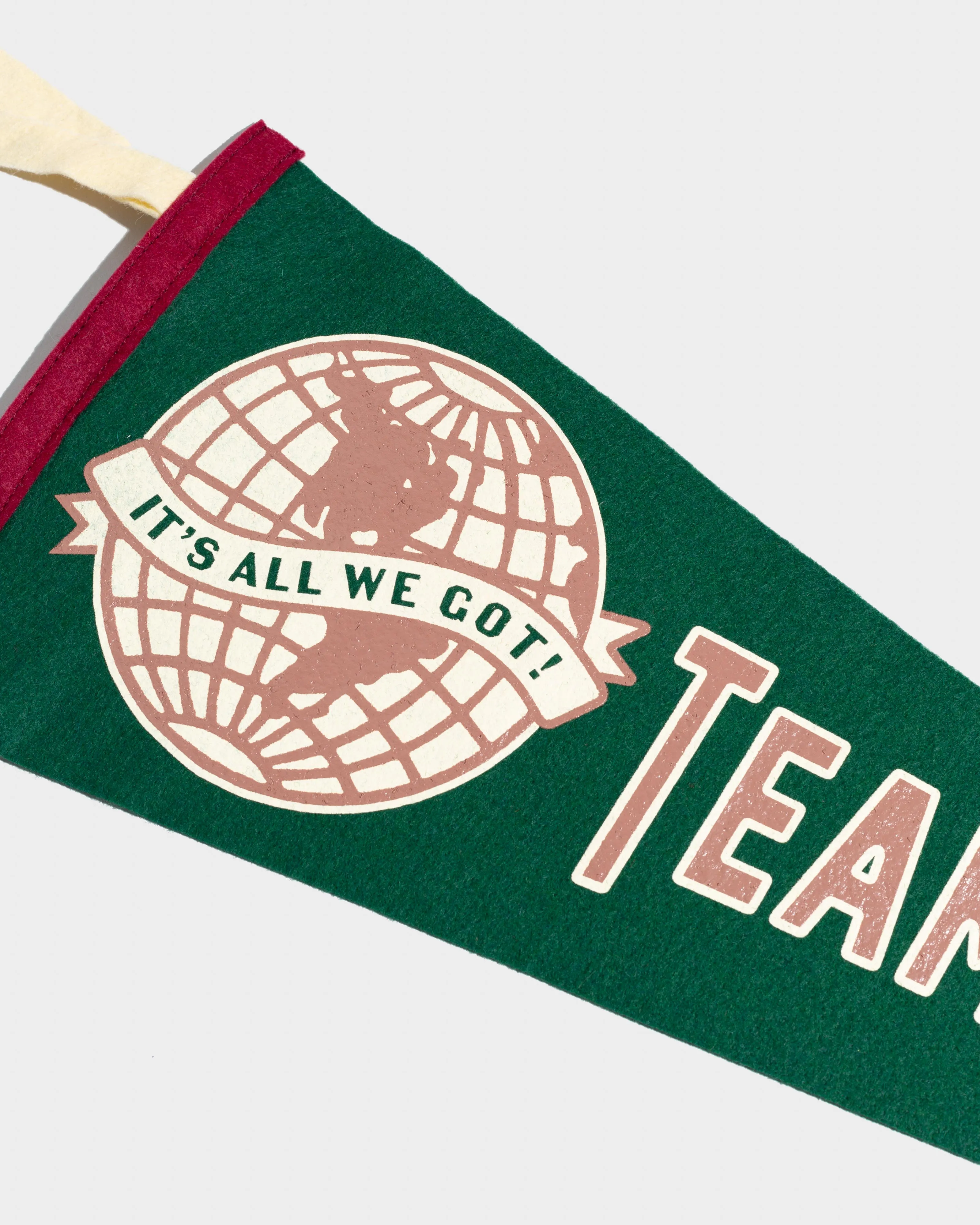 Team Earth Pennant