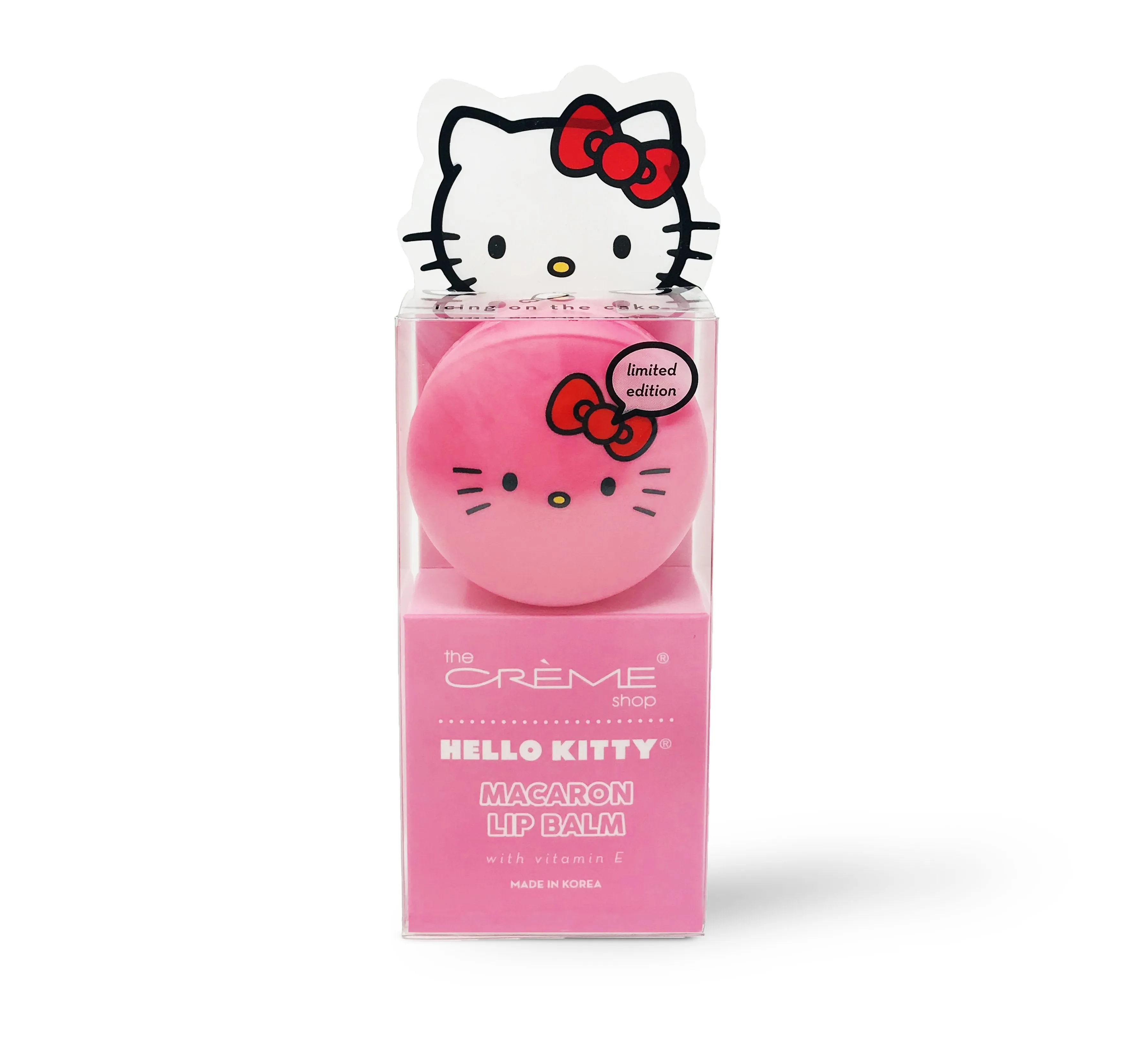 THE CREME Hello Kitty Icing On The Cake Bálsamo Labial de Macarron