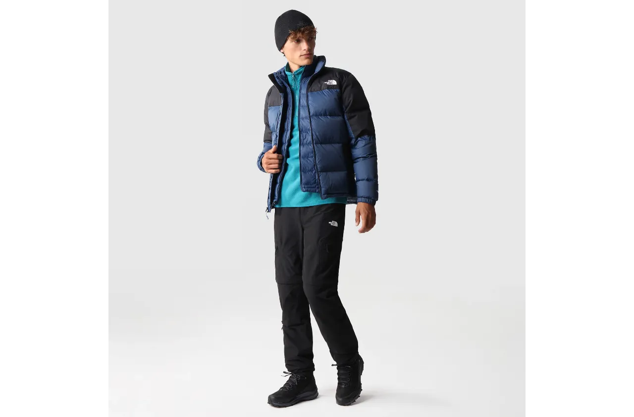 The North Face Diablo NF0A4M9JMPF men's down jacket blue black 