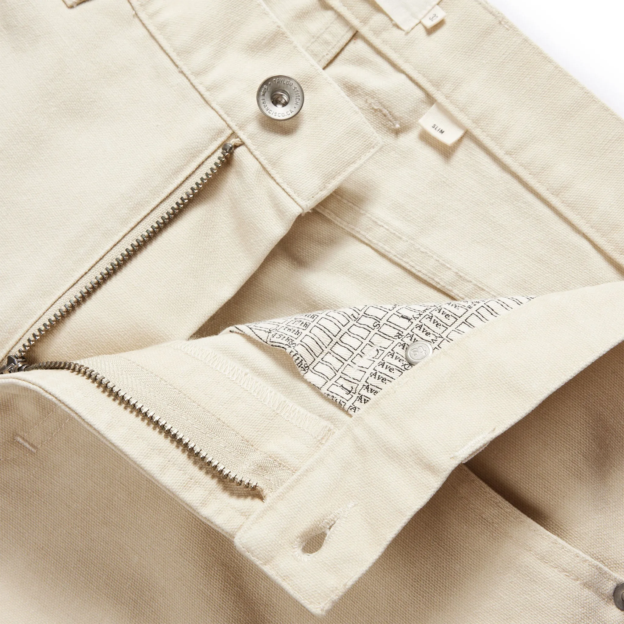 The Slim All Day Pant in Dune Canvas