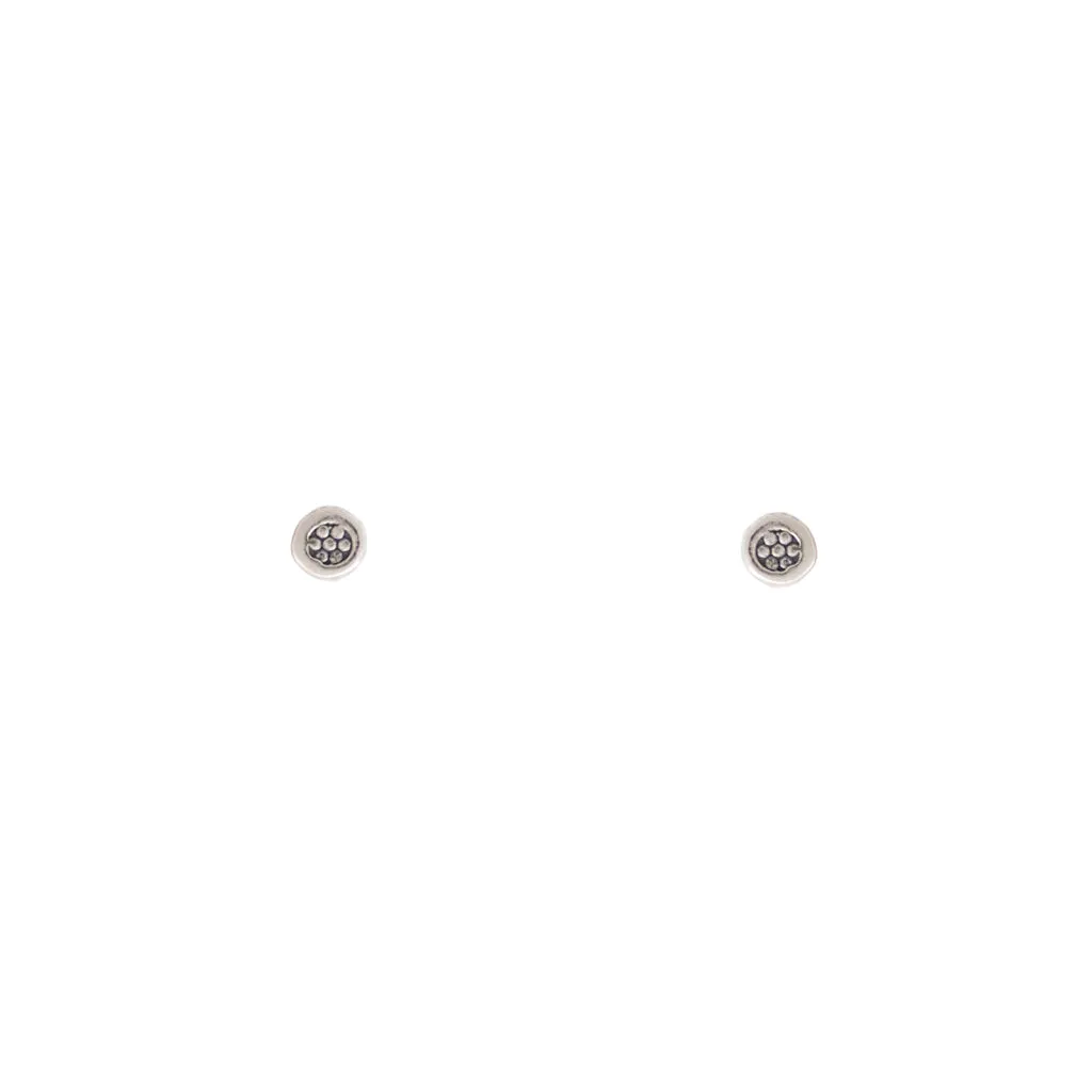 Tiny Charm Post Earrings - Thai Stud