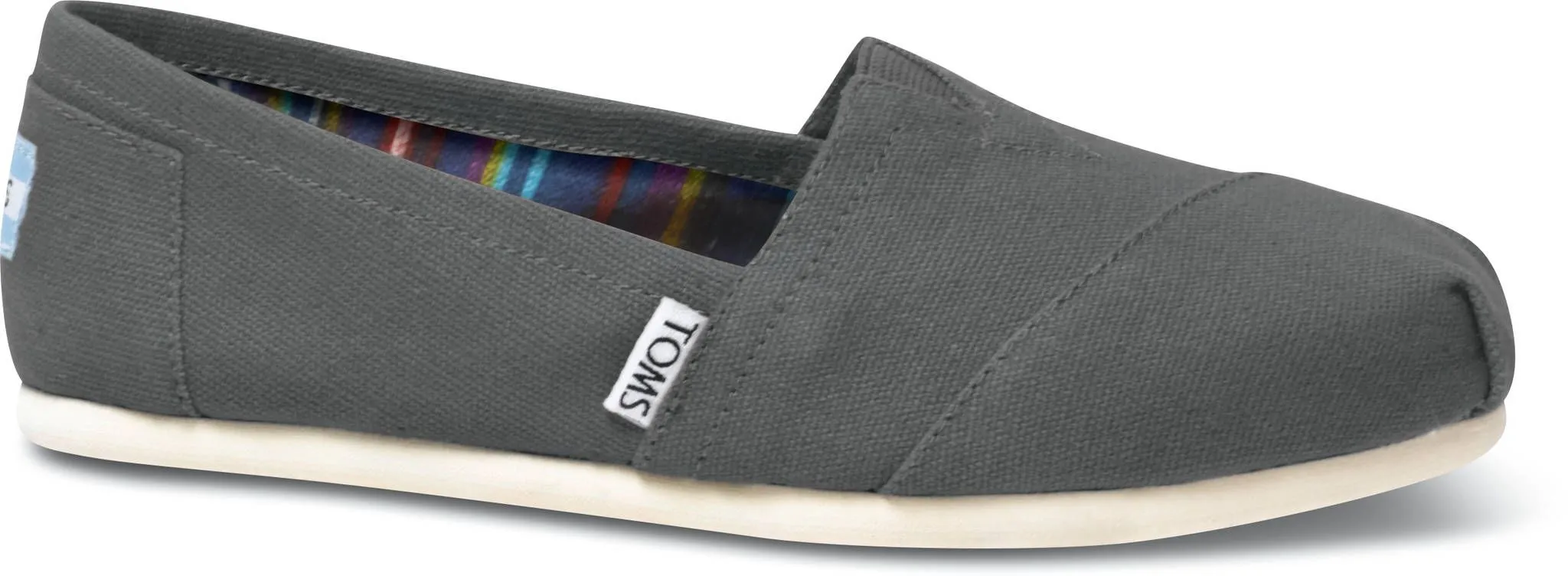 TOMS Ash Grey Canvas Classic