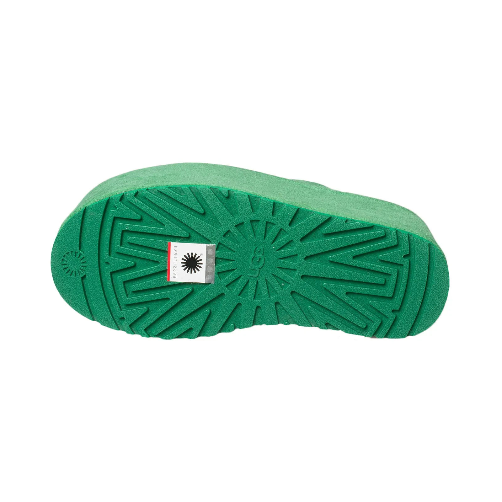 UGG X Molly Goddard Platform Grass Green Shoes - Women's