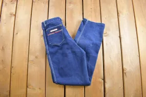 Vintage 1970s JTF Denim Jeans Size 27 x 29.5 / Made in Canada / Canadian Vintage / Workwear / Streetwear / Vintage Pants / 80s Denim