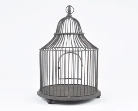 Vintage Decorative Hangable Display-Rustic Metal Bird Cage-Birdhouse Decor