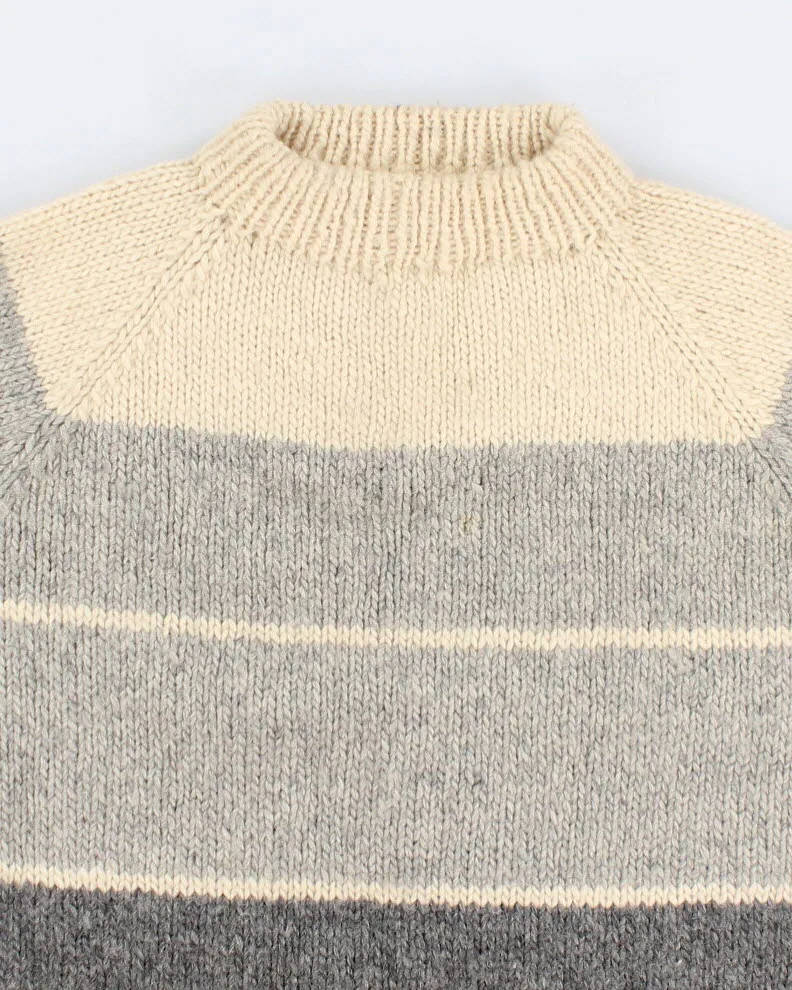 Vintage Handmade Knit Jumper - L