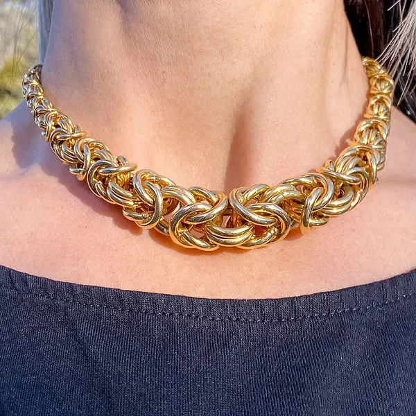 Vintage Link Chain Necklace